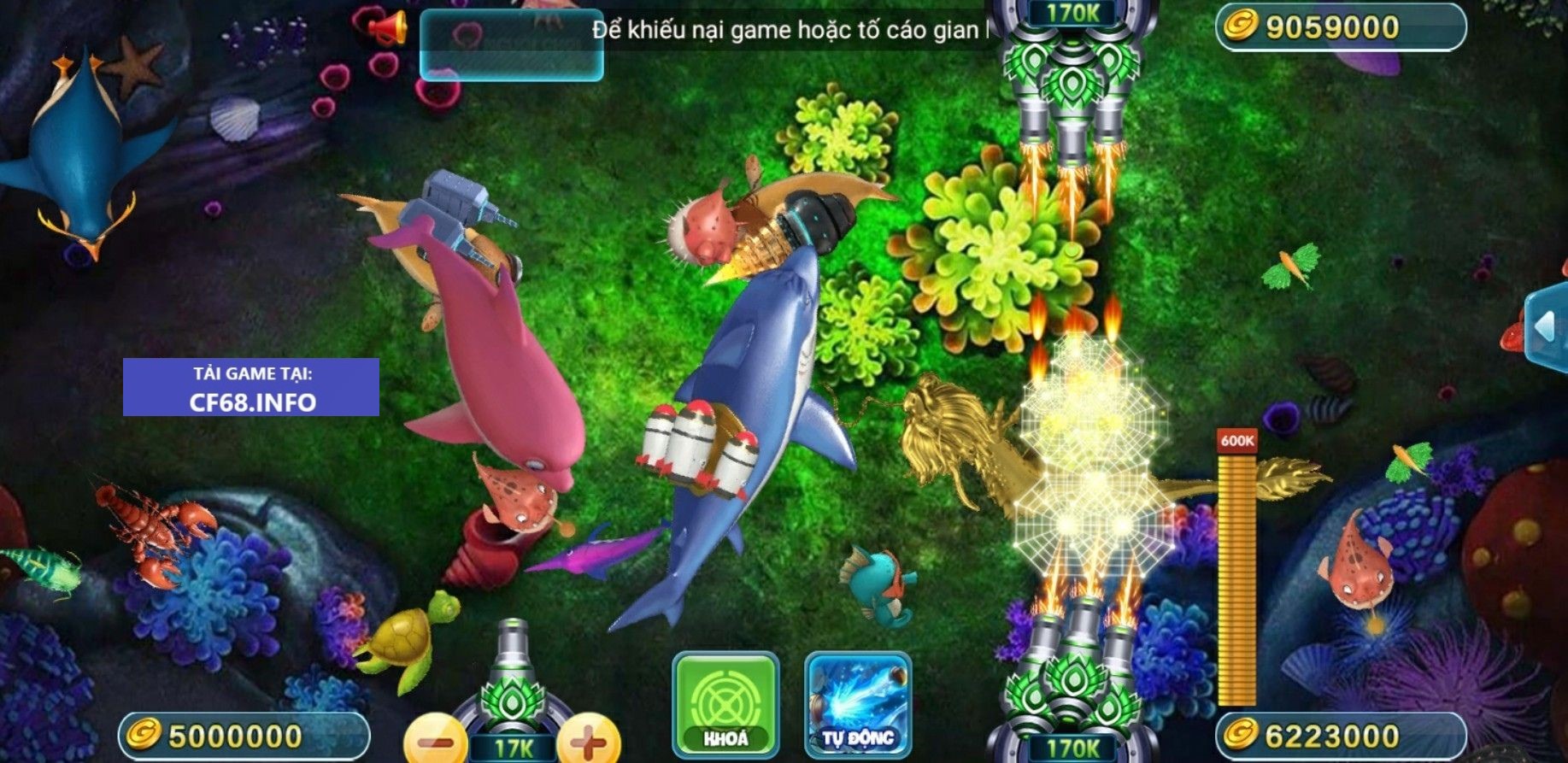 68gamebai reviews Bí quyết chơi bắn cá vương