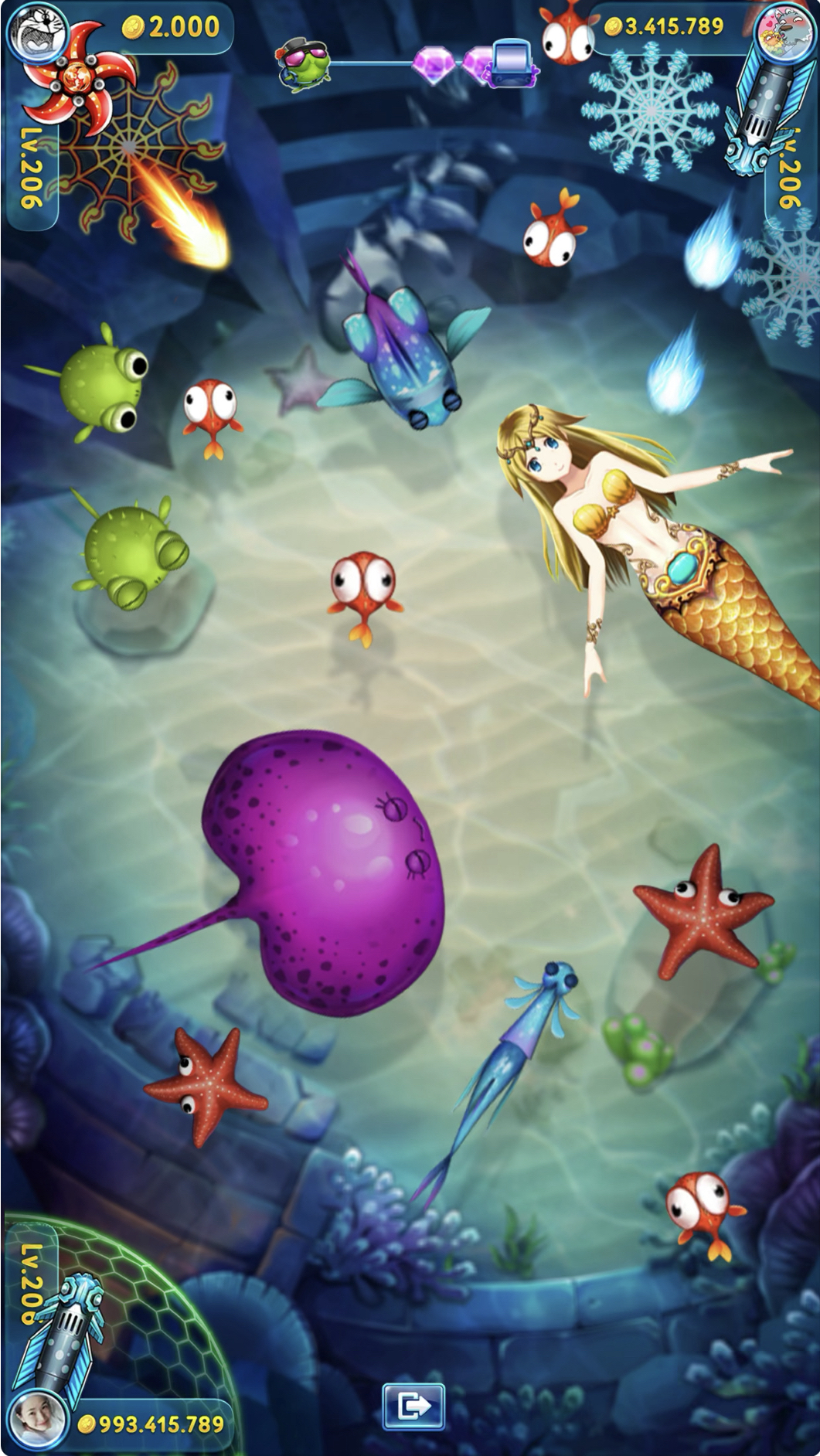 Đổi thưởng thần bắn cá. 