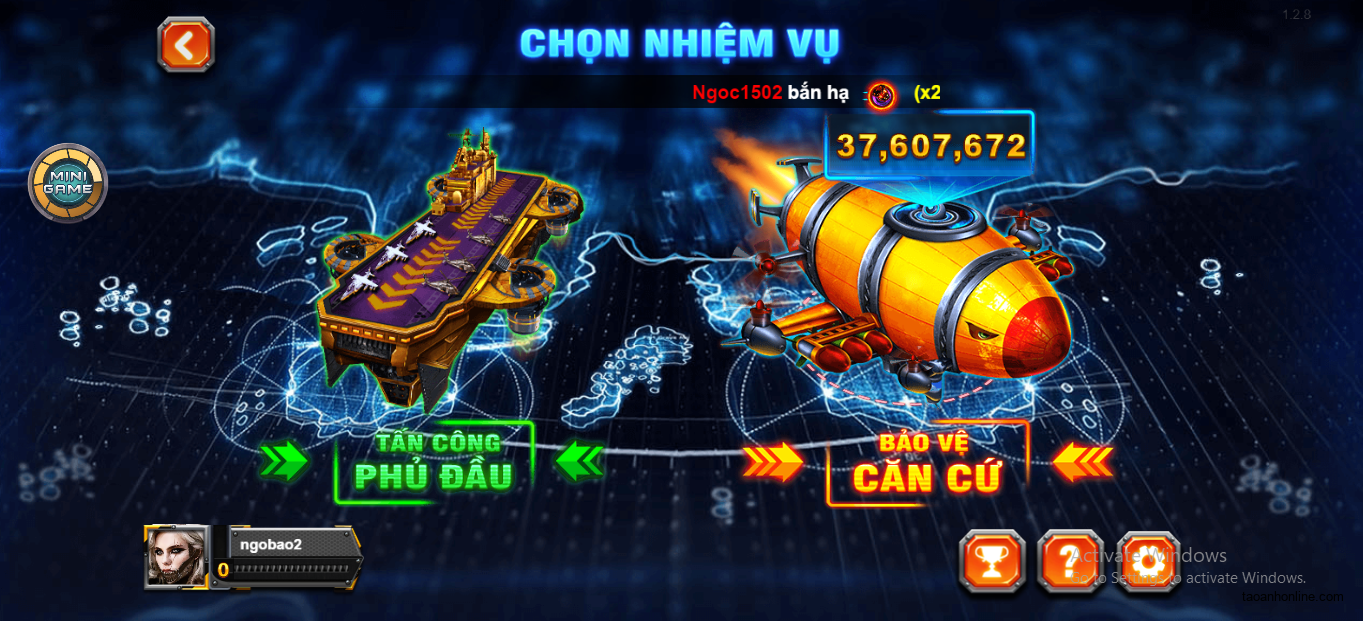 Máy bay đại chiến B52.