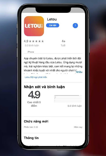 Cách tải Letou trên IOS