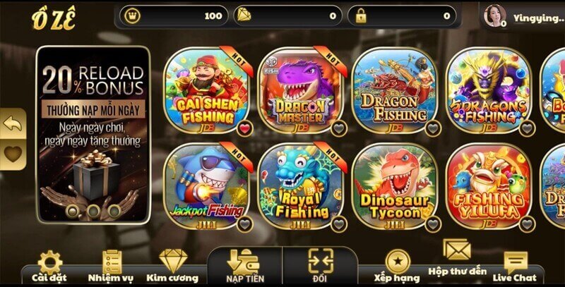Chơi game slot với giá trị tiền thưởng cao ngất ngưởng
