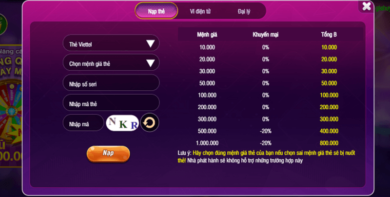 Hướng dẫn cách nạp tiền an toàn tại nhà cái