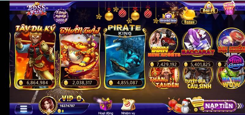 Cổng game sở hữu giao diện độc lạ - cuốn hút