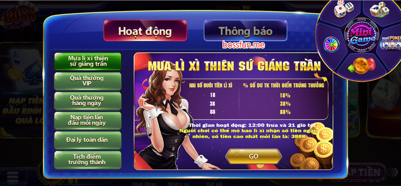 Nhận cơn mưa khuyến mãi mỗi ngày từ cổng game số 1