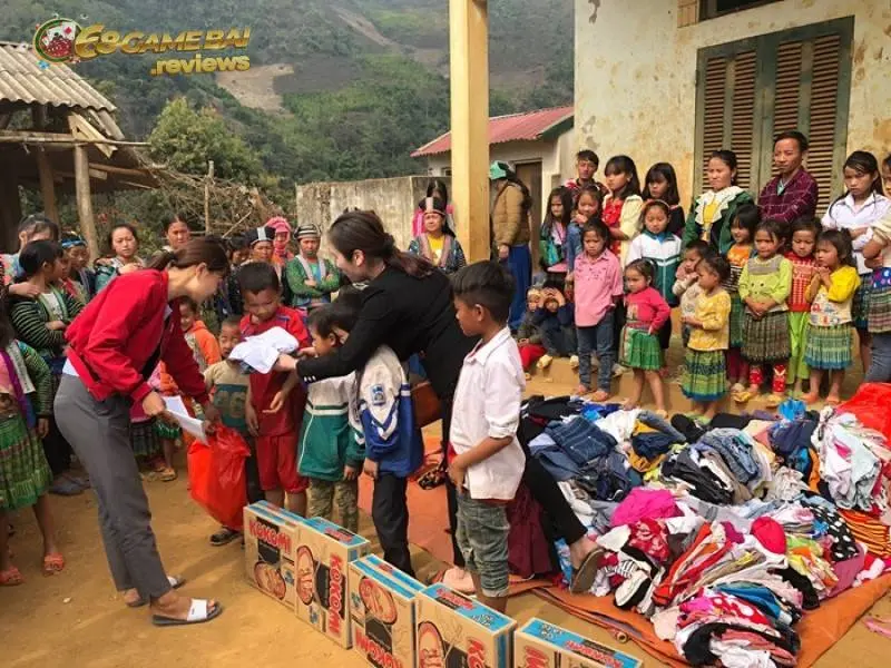 Chương trình thiện nguyện giúp đỡ trẻ em nghèo vùng xa